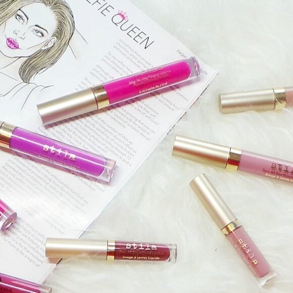 Brand New! Stila-Mini Stay All Day Liquid Lipstick, Capri Shimmer - Picture 8 of 8